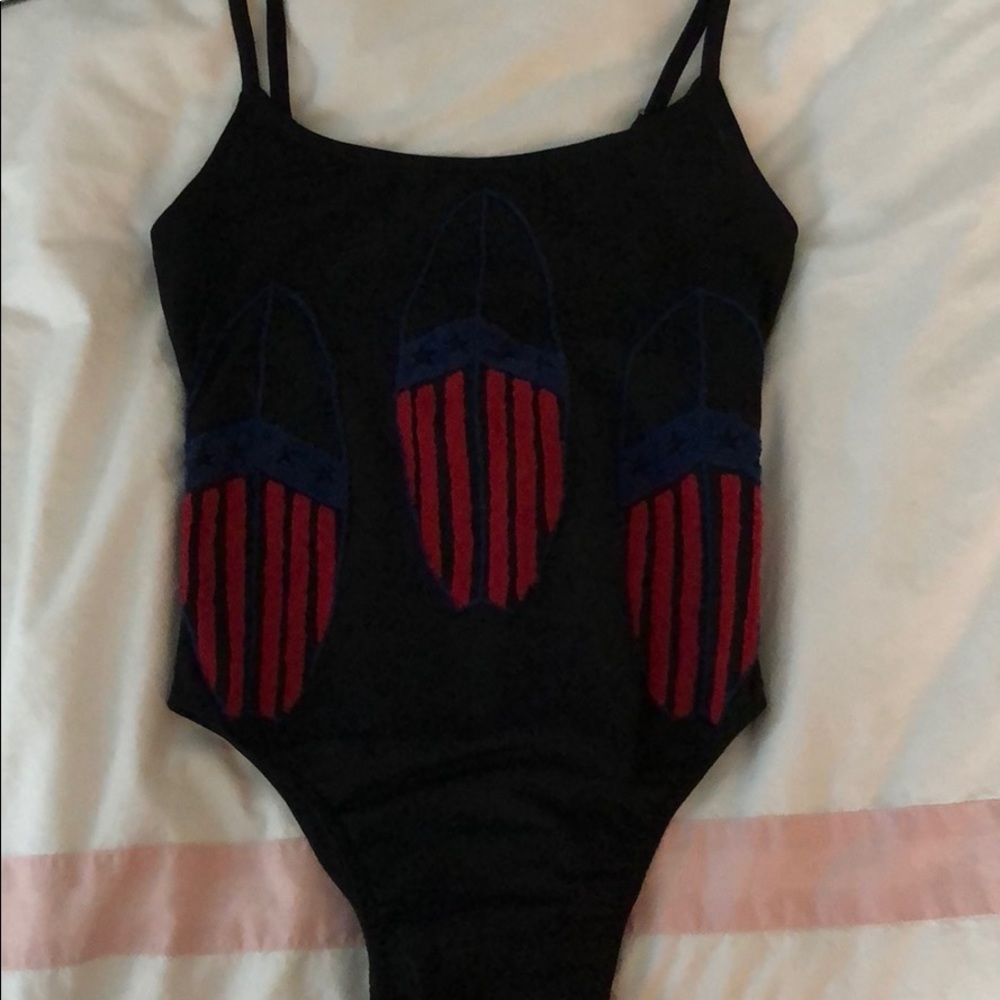 Banner Day Surf Boards One Piece Bathing Suit - Picture 3 of 4